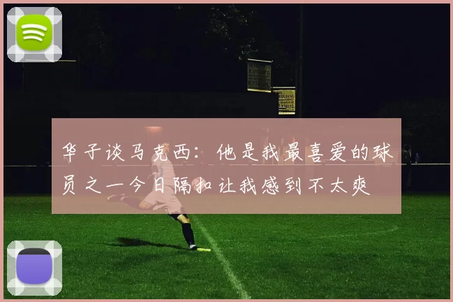 华子谈马克西：他是我最喜爱的球员之一今日隔扣让我感到不太爽
